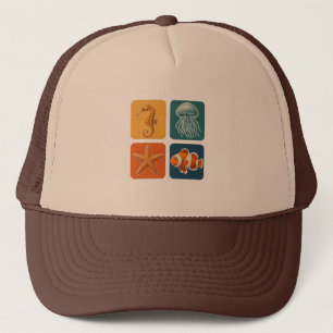 Underwater Friends Ocean Animals Hat