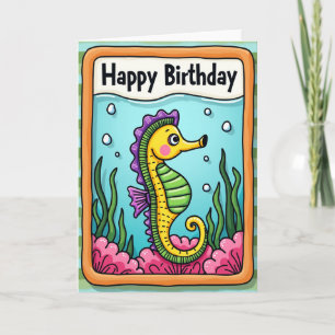Underwater Fun Birthday Card