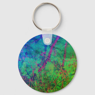 Underwater Graffiti Key Ring