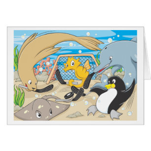 Underwater Hockey by Animals