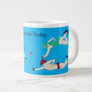 Underwater Hockey Large Coffee Mug