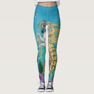 Underwater Horse Leggings