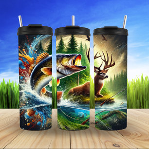 Underwater Hunt, Wilderness Majesty Thermal Tumbler