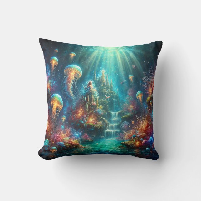 Underwater Kingdom Cushion (Front)