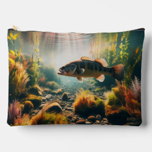 Underwater large mouth bass accessory pouch