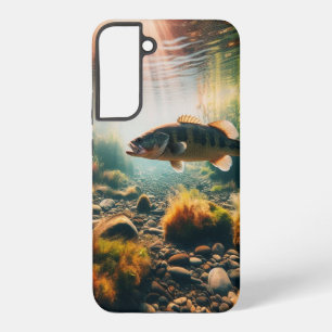 Underwater large mouth bass samsung galaxy case