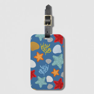 Underwater Life Pattern Luggage Tag