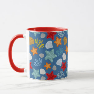 Underwater Life Pattern Mug