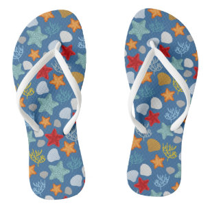 Underwater Life Pattern Thongs
