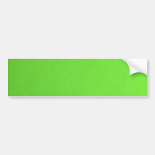 underwater lime green bumper sticker