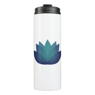 Underwater Lotus Flower Thermal Tumbler