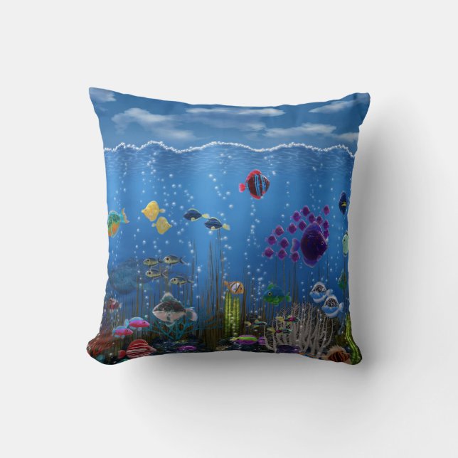 Underwater Love - Cushion (Front)