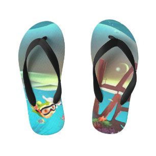 Underwater Love Kid's Thongs