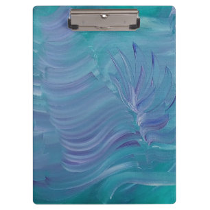 Underwater Magic Unique Colourful Abstract Art Clipboard