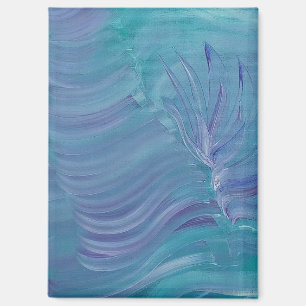Underwater Magic Unique Colourful Abstract Art Magnet