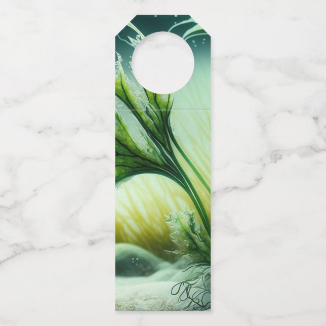 Underwater Majesty Bottle Tag (Front)