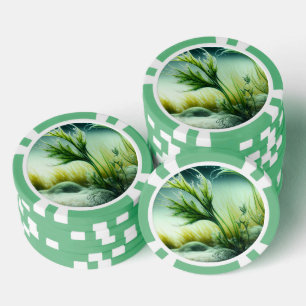 Underwater Majesty Poker Chips
