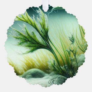 Underwater Majesty Tree Decoration Card