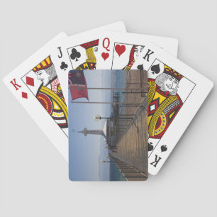 Underwater Marine Park, observation tower Playing Cards