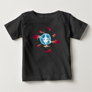 Underwater Meditation Baby T-Shirt
