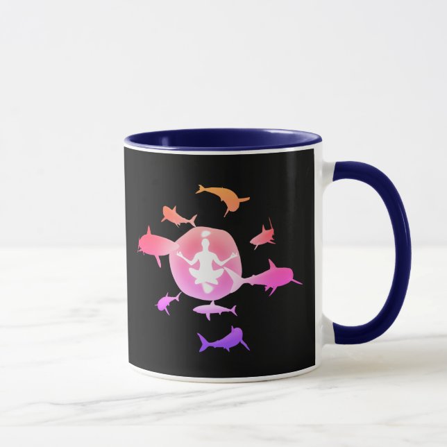 Underwater Meditation Mug (Right)
