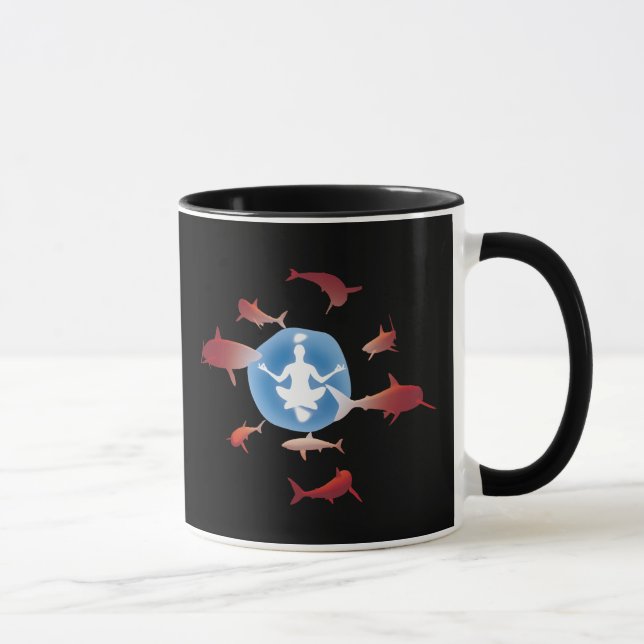 Underwater Meditation Mug (Right)