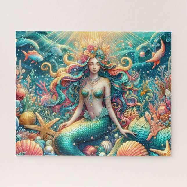 Underwater Mermaid Jigsaw Puzzle (Horizontal)
