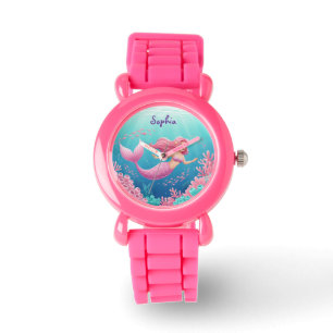 Underwater Mermaid Kids Watch