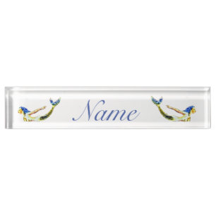 Underwater Mermaid Swimming Thunder_Cove Nameplate