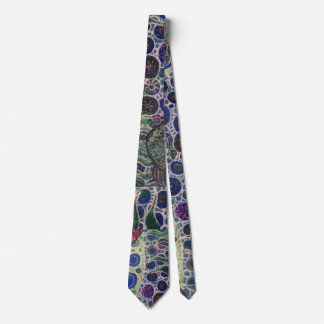 Underwater mosaic tie