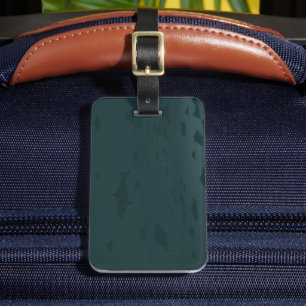 Underwater Ocean Scene Luggage Tag