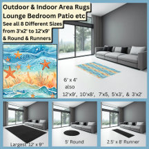 Underwater Ocean Waves Sand Starfish Blue Yellow