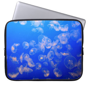 UNDERWATER PHOTOGRAPHY OF JELLYFISH LAPTOP SLEEVE