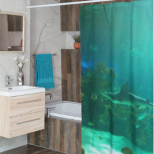 Underwater Photography Shower Curtain