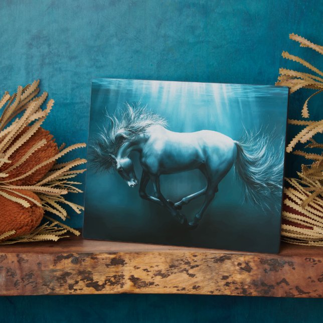 Underwater Pride: Strength and Loyalty Plaque (Side)