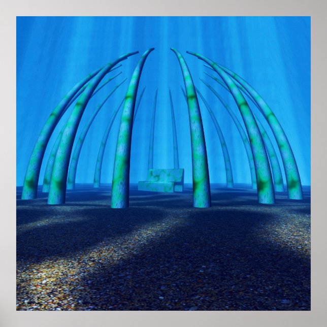 underwater resting place poster (Front)