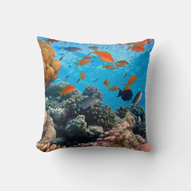 Underwater Scene Cushion (Front)