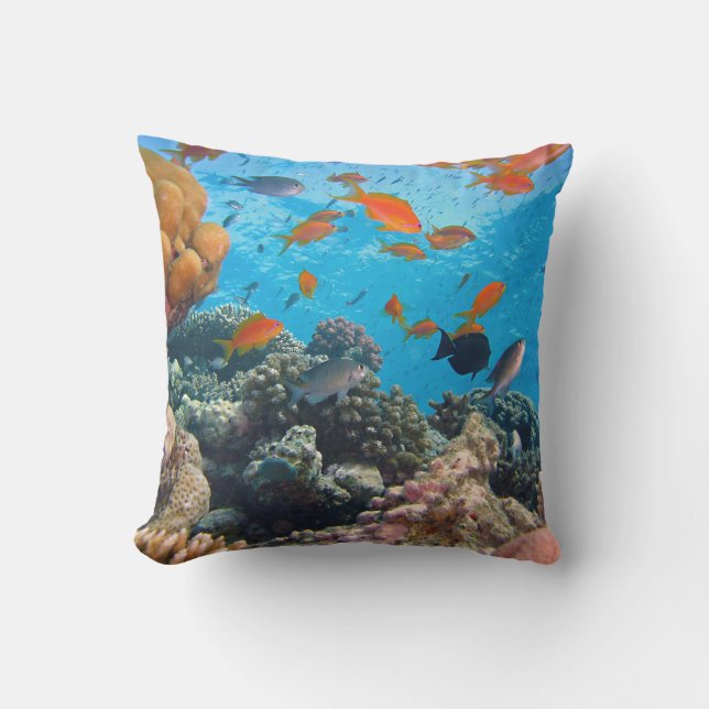 Underwater Scene Cushion (Front)