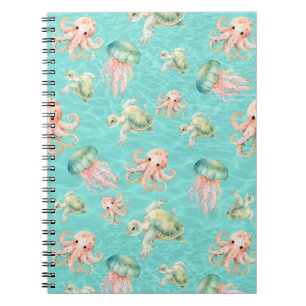Underwater Sea Life Notebook