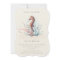 Underwater Seahorse Seaweed Baby Shower Invite
