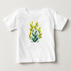 Underwater Seaweed – cute Green Ocean Plant  Baby T-Shirt