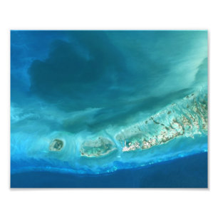 Underwater sediment formations near Key West, Flor Photo Print