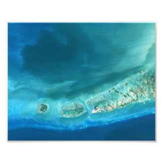 Underwater sediment formations near Key West, Flor Photo Print