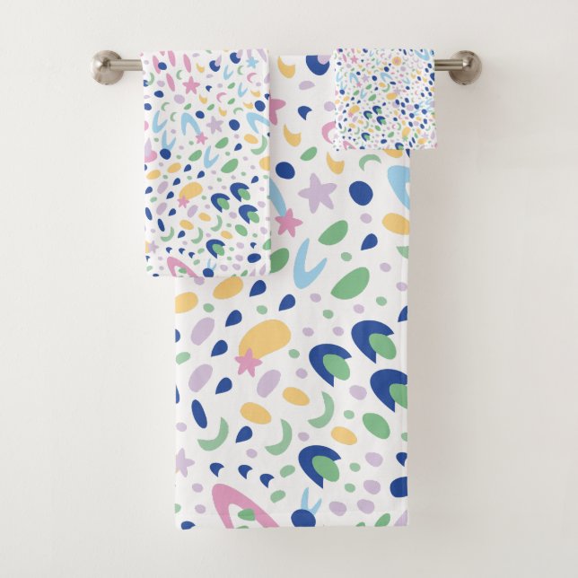 Underwater space. bath towel set (Insitu)