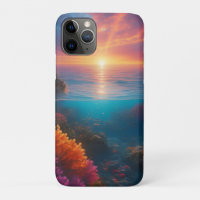 Underwater Sunset Tropical 1