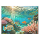 Underwater Sunshine & Tangs, Design 4 Tissue Paper