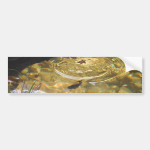 Underwater Trout feeding in Smoky Mountain creek Bumper Sticker