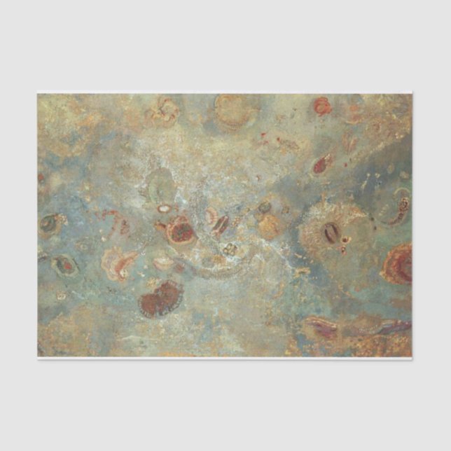 Underwater Vision by Odilon Redon Tissue Paper (Front)