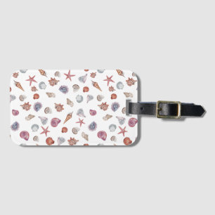 Underwater Watercolor Composition Series Design 4 Luggage Tag