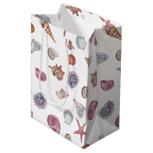 Underwater Watercolor Composition Series Design 4  Medium Gift Bag